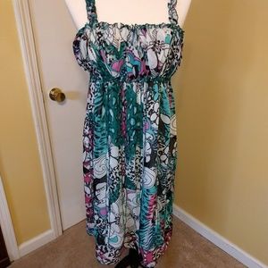 Lapis chiffon sundress medium *D4